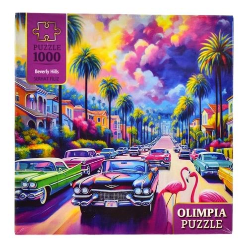Olimpia Puzzle 1000 Beverly Hills 15001