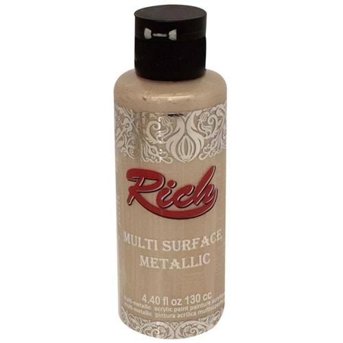 Rich Multi Sufrace Metalik Boya 120 CC Şampanya 6518