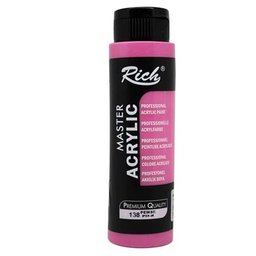 Rich Akrilik Boya Master 500 CC Pembe 138