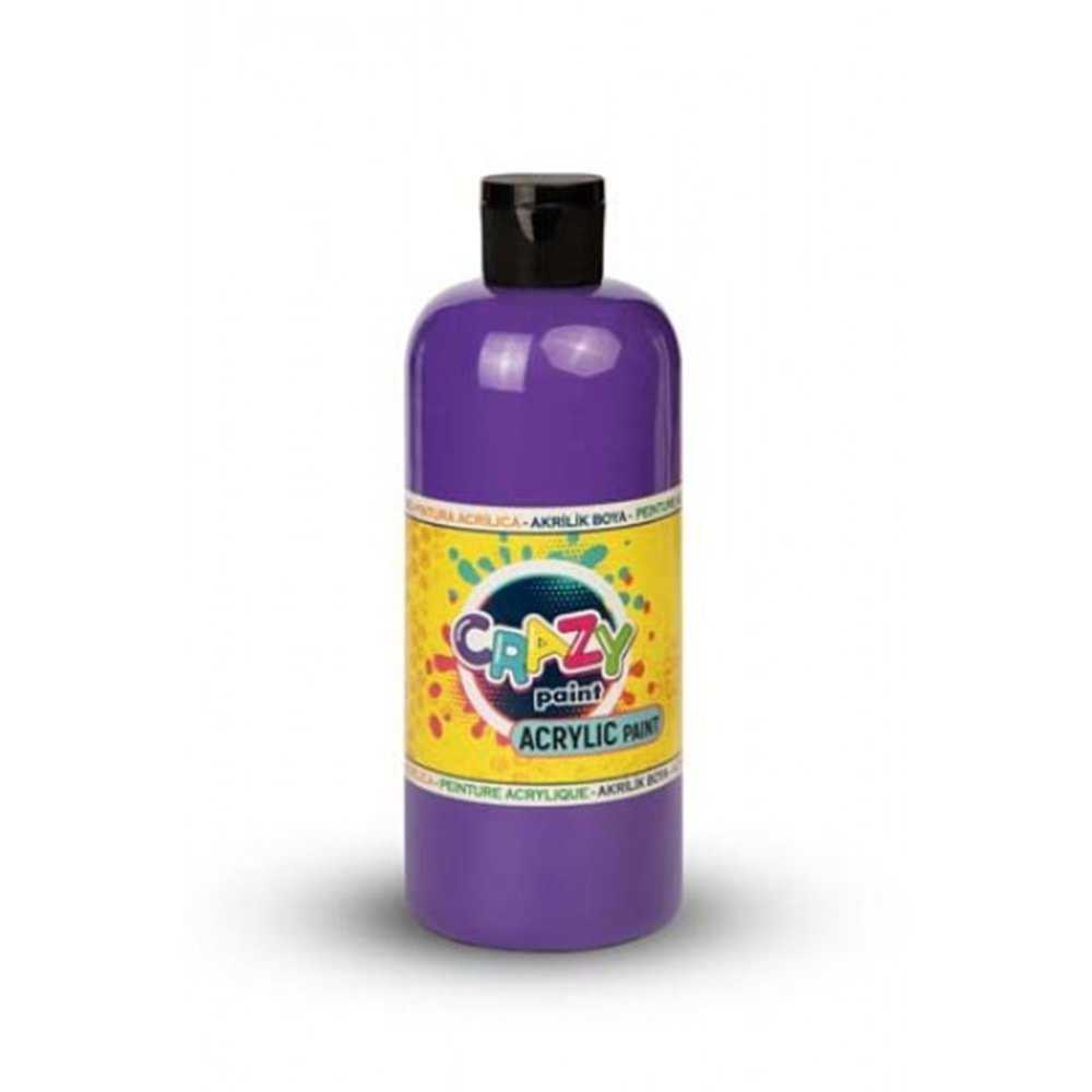 Crazy Akrilik Paint Mor 550 GR
