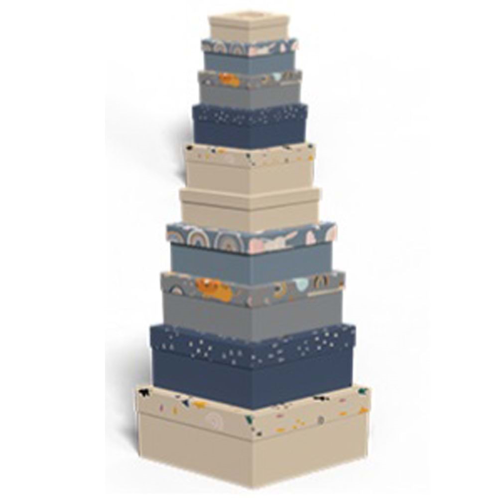 Ekstrafix Hediye Kutu Dikdörtgen 10 Lu Kıds Hk-111