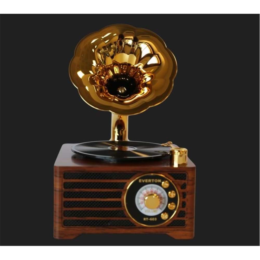Everton RT-603 Bluetooth-USB-SD-AUX-TF Nostaljik Radyo