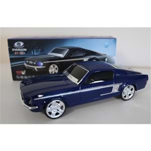 EVERTON RT-1951 Dark Blue Arabalı Bluetooth Fm-Usb-Tf-Aux Şarjlı Nostaljik Radyo