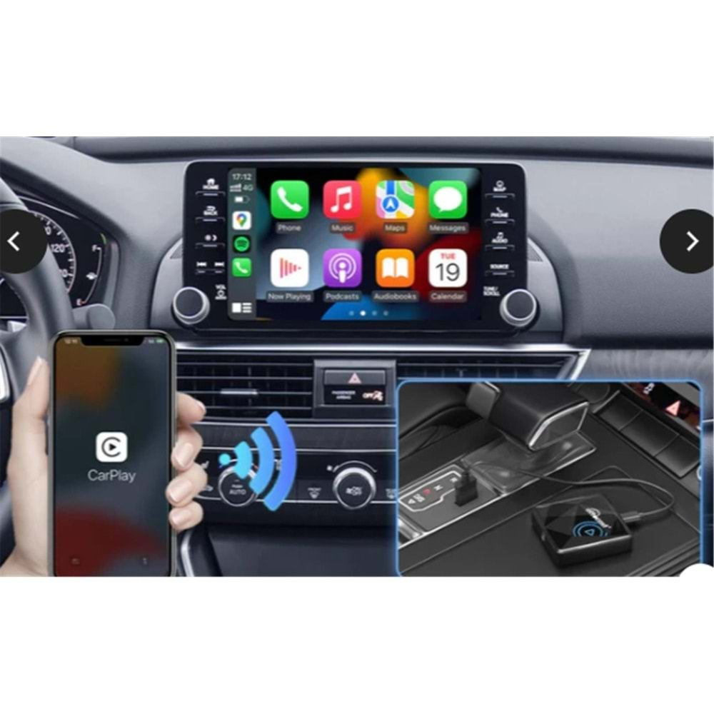 Ottocast OT-U2AIR PRO Kablosuz CarPlay Wireless Adaptörü