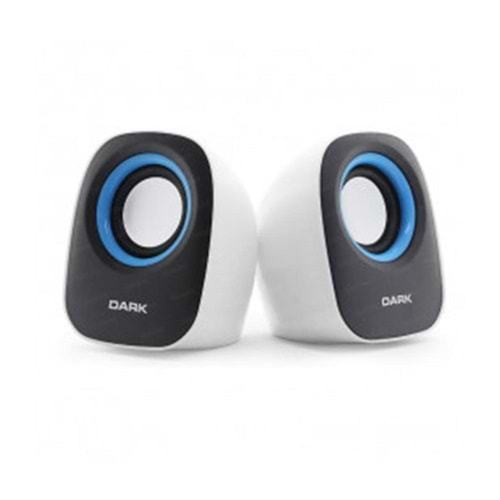 Dark DK-AC-SP100 Beyaz 1+1 Multimedia USB Speaker