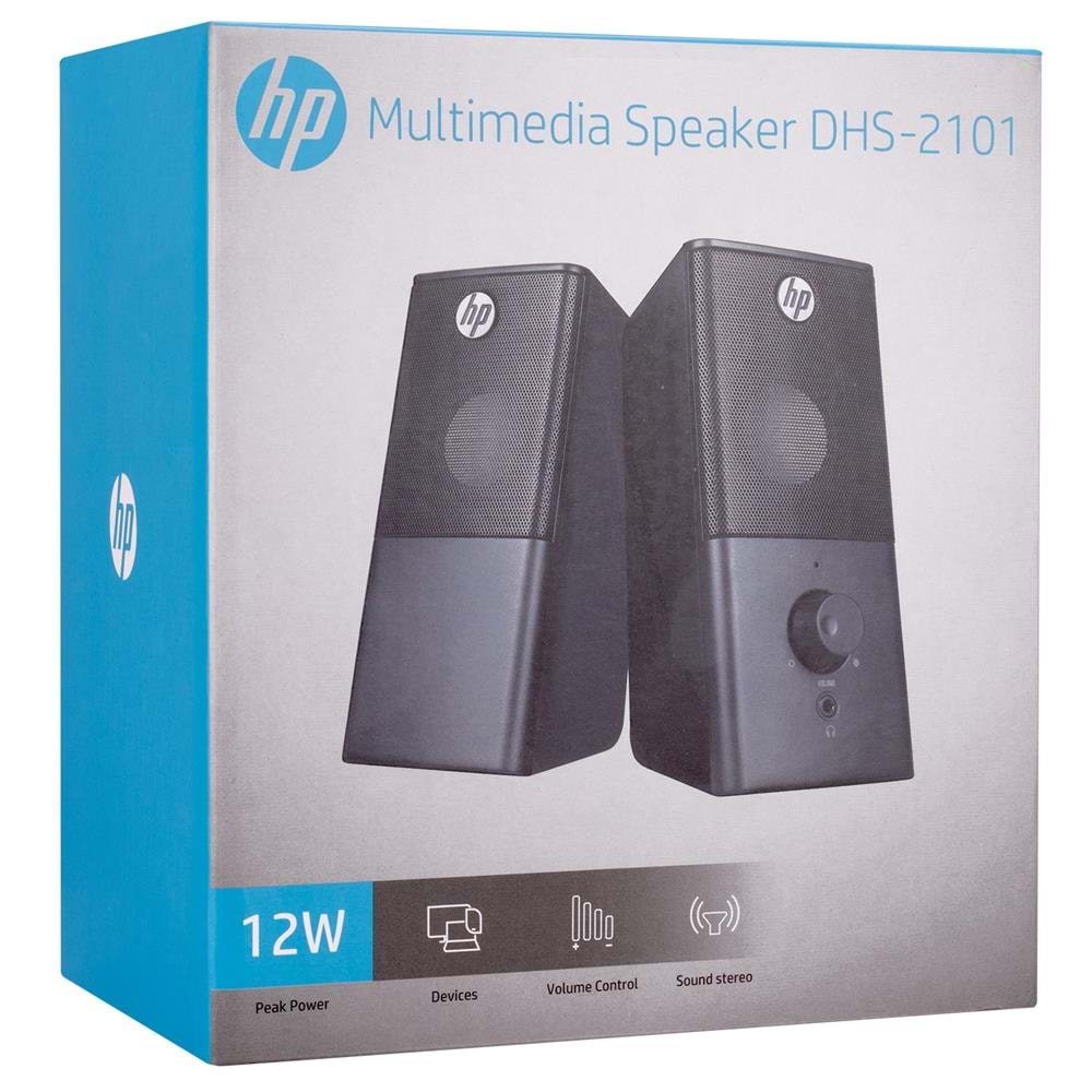 Hp DHS-2101S 6W Siyah Multimedia Speaker Hoparlör