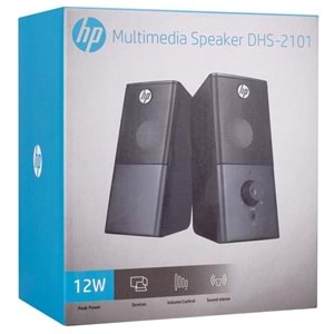 Hp DHS-2101S 6W Siyah Multimedia Speaker Hoparlör