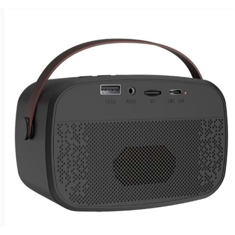 Mikado MD-57BT Endless 5W Siyah TF + USB + AUX + BT Destekli 2 Wireless Karaoke Mikrofon 1200mAh