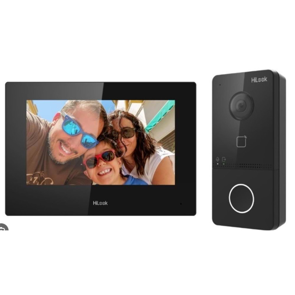 Hilook VI-K43P IP İnterkom Seti (VI-V400W × 1, VI-H460W × 1, PSU × 2)