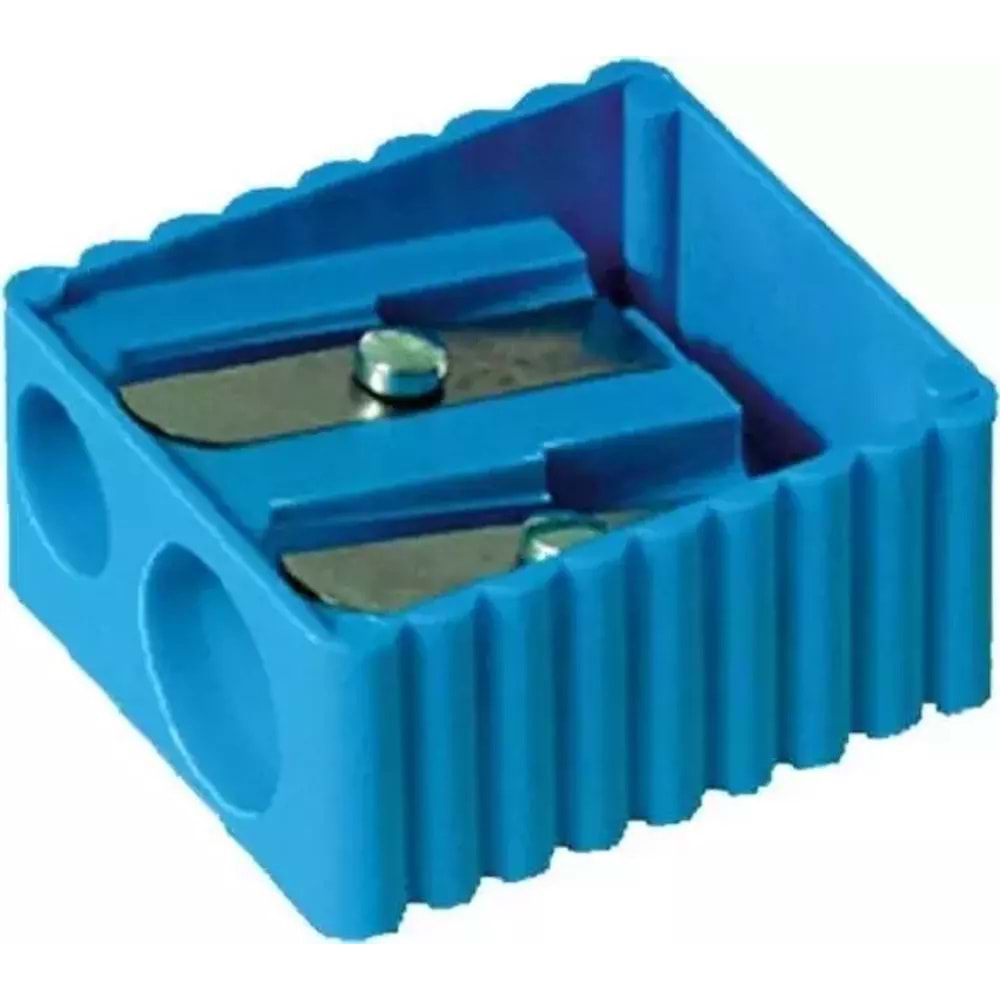 Eisen Kalemtraş Çiftli Plastik 107 (1 Adet)