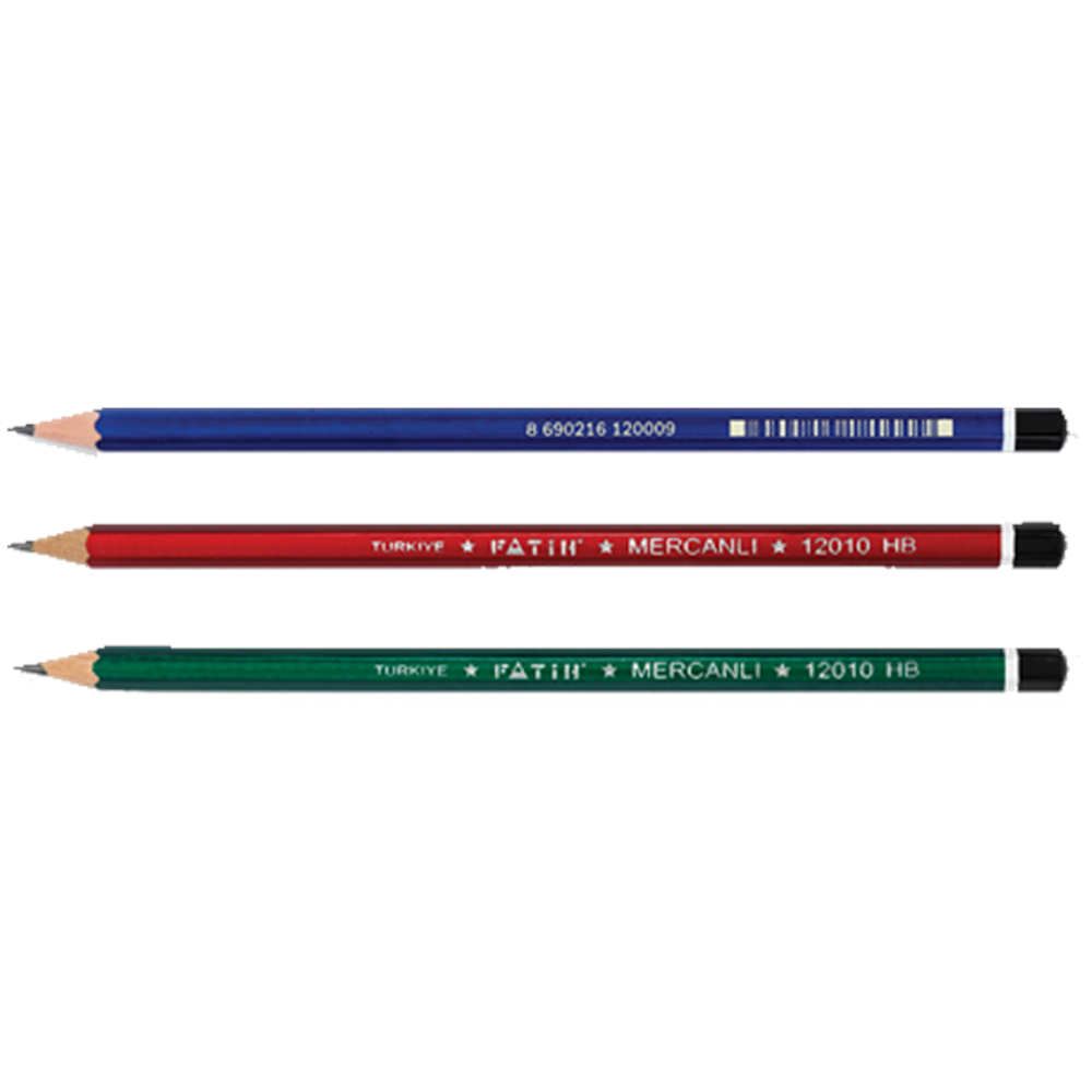 Fatih Kurşun Kalem Mercanlı HB 12010 (1 Adet)