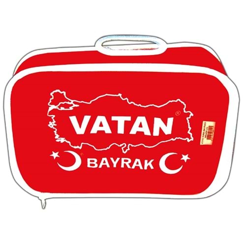 Vatan Türk Bayrağı Polyester 30x45 Vt102
