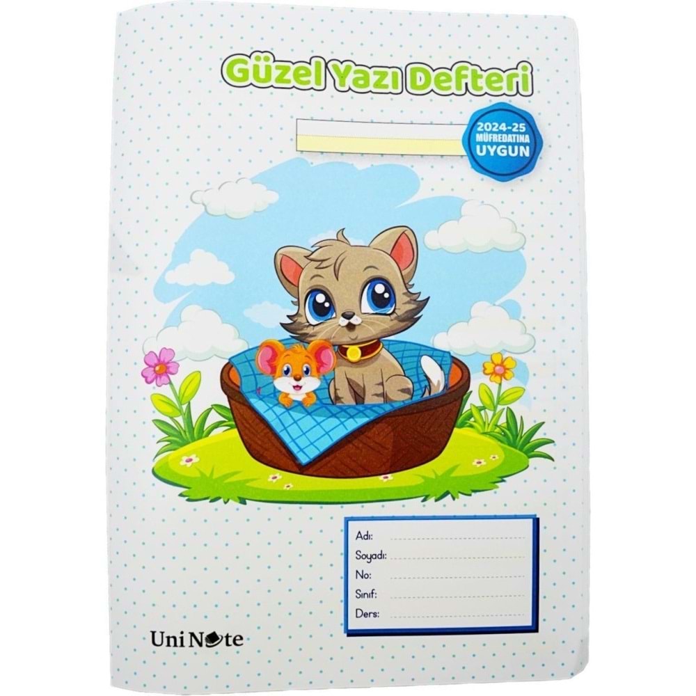 Çınar Güzel Yazı Defteri Plastik Kapak A5 30 YP 24026 (1 Adet)