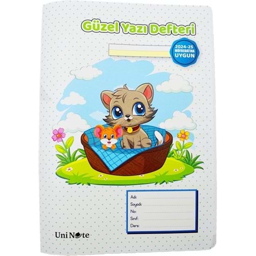 Çınar Güzel Yazı Defteri Plastik Kapak A5 30 YP 24026 (1 Adet)