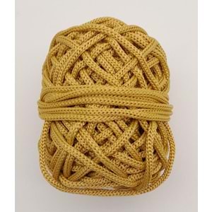 Çanta Aksesuar 5 mm Hardal Renk Polyester Makrome