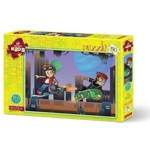 Art Puzzle 50 Parça Kaykaycı Çocuklar 4502