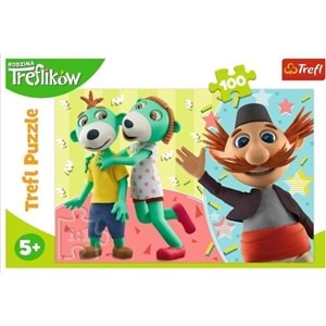Trefl Puzzle 100 Parça Treflikow 41 x 27,5 Cm 16388