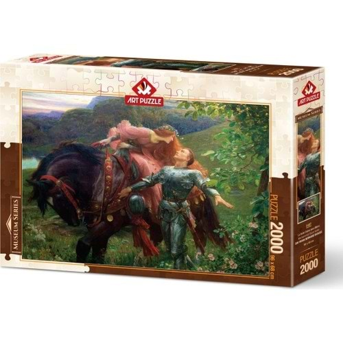 Art Puzzle 2000 Parça Merhametsiz Güzel Kadın 5487