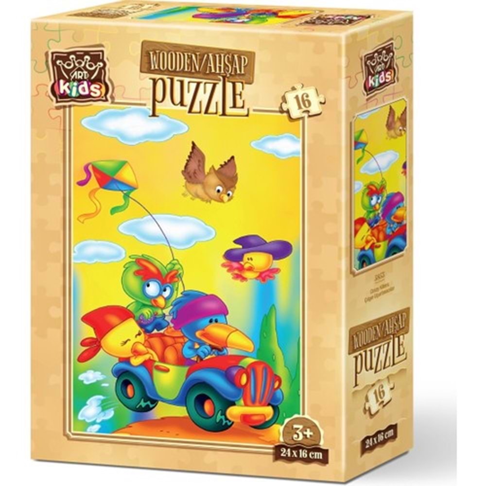 Art Puzzle 16 Parça Çılgın Uçurtmacılar 5853