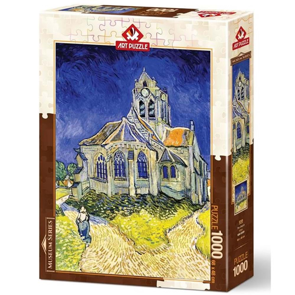 Art Puzzle 1000 Parça Kilise Vincent Van Gogh 5248