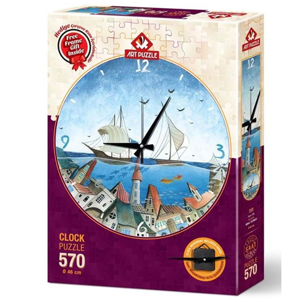 Art Puzzle Su Şehri Saat 5103