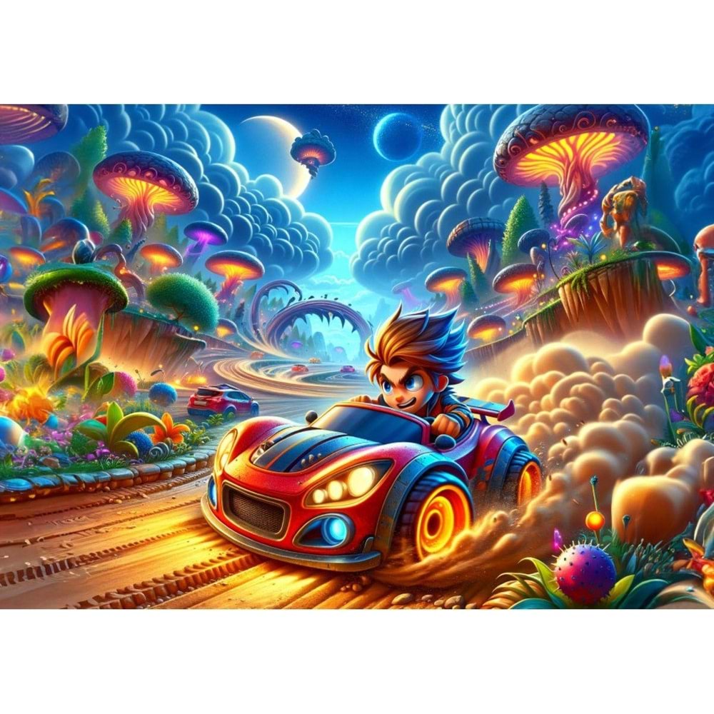 Art Puzzle 100 Parça Afacan Yarışçı 35420
