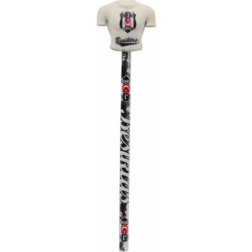 Tmn Kurşun Kalem Beşiktaş Silgi Tepeli 473273 (1 Adet)