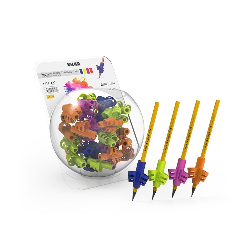 Silka Kalem Tutacağı Simli 72 Lİ Art.25