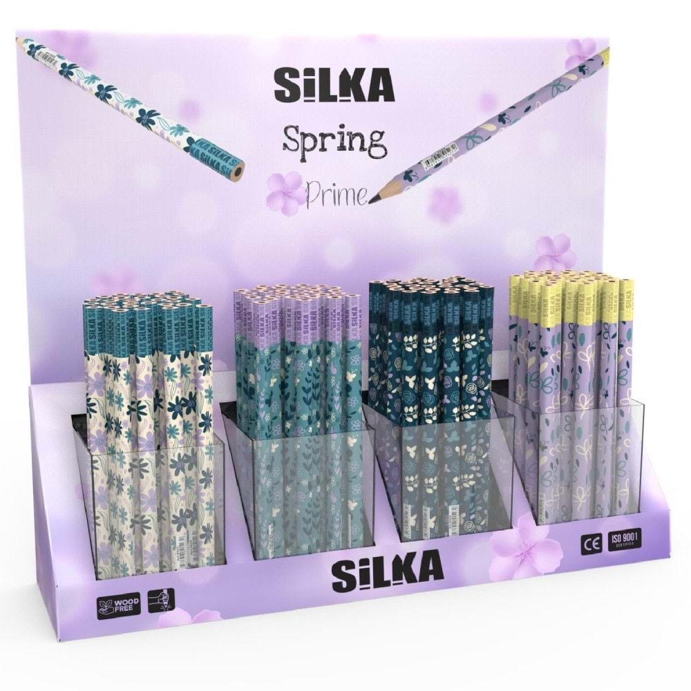 Silka Kurşun Kalem Trı Jumbo Sprıng Folyo 160 Lı Art.1523