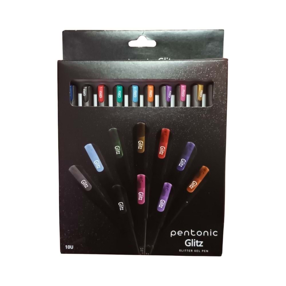 Pentonic Jel Kalem Glizt Sml Blstr Set Krşk Renk 10 Lu
