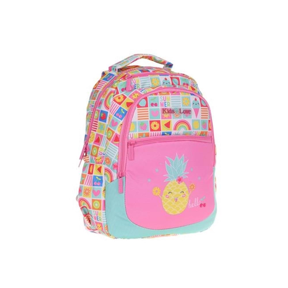 Kaukko Sırt Çantası Kıds&love Flat Pıneapple
