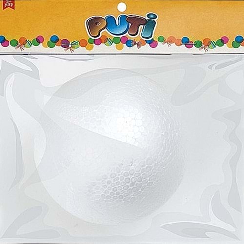 Puti Köpük Top 12 CM Tekli 4803