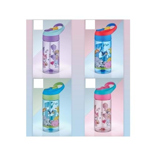 Vagonlife Matara Pipetli Tritan 500 ML Asorti 0301