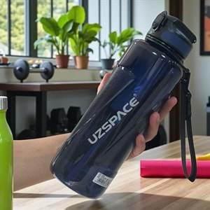 Uzspace Matara Tritan Pipetli 1500 ML Karışık Renk 6058