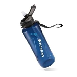 Uzspace Matara Tritan Pipetli 1500 ML Karışık Renk 6058