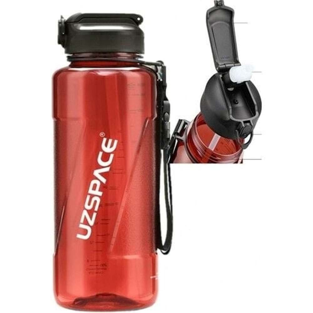 Uzspace Matara Tritan Pipetli 1500 ML Karışık Renk 6058