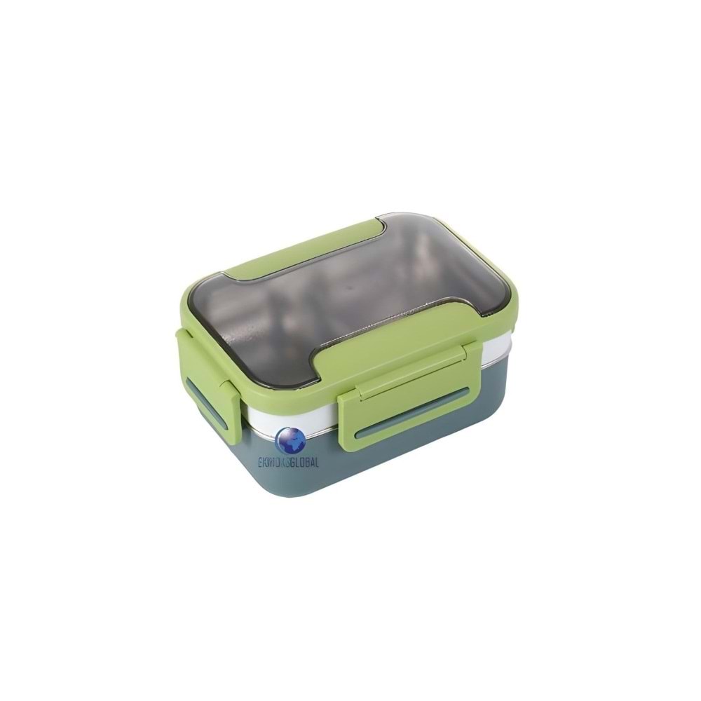 Vagonlife Beslenme Kutusu Lunch Box Paslanmaz Çelik 1200 ML BL20182