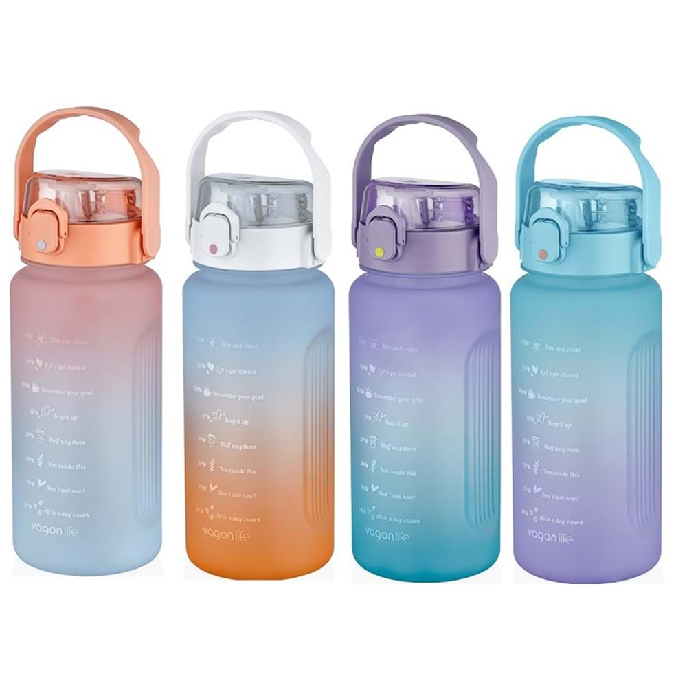 Vagonlife Matara Policarbon 1500 ML Karışık Renk VGN2213