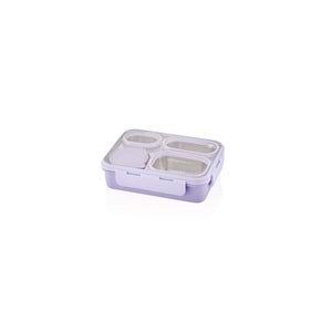 Vagonlife Beslenme Kutusu Lunch Box Paslanmaz Çelik 800 ML XC-7099