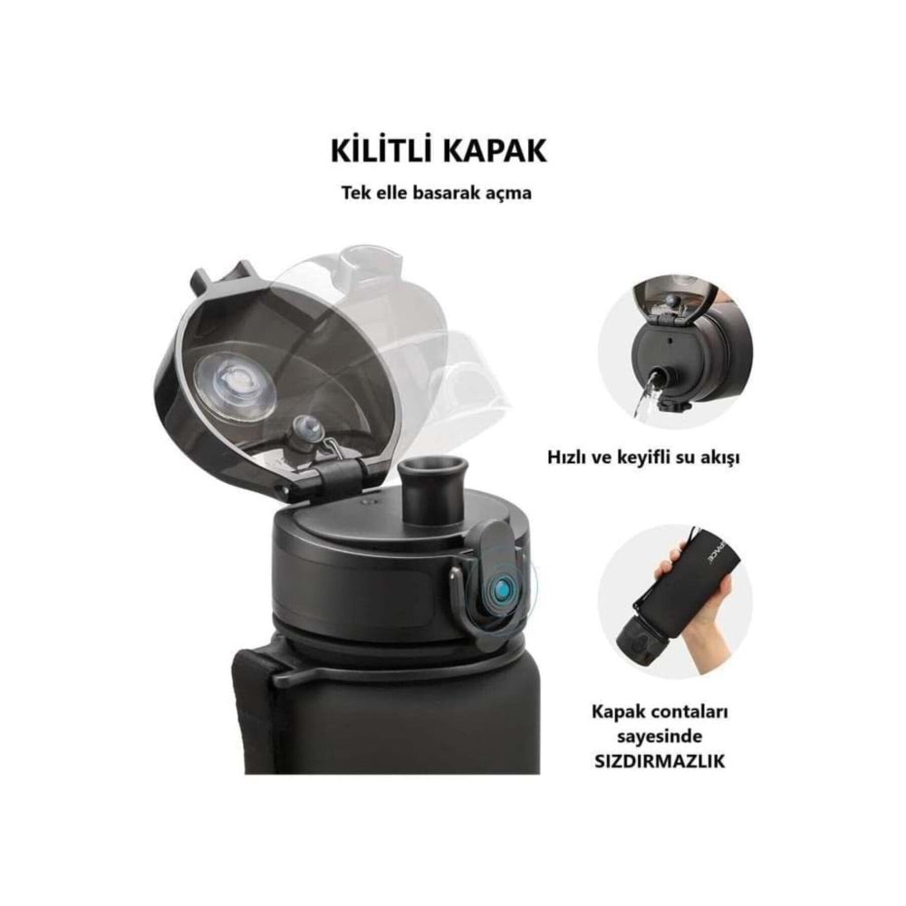 Uzspace Matara Tritan 1000 ML 3038-7