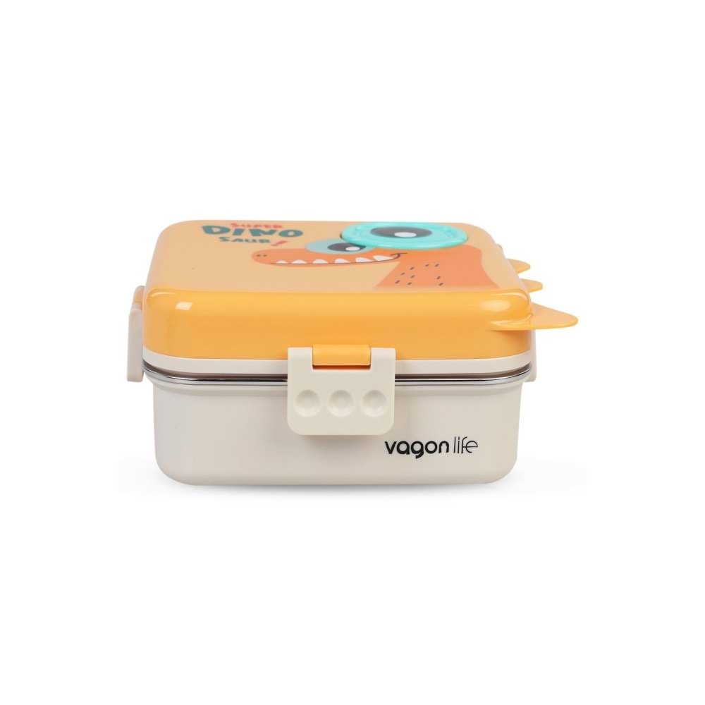 Vagonlife Beslenme Kutusu Lunch Box Paslanmaz Çelik 1120 ML Bl10082-s