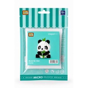 Loz Blok Oyuncak Panda 170 Parça Mini Poşet Lz-8633