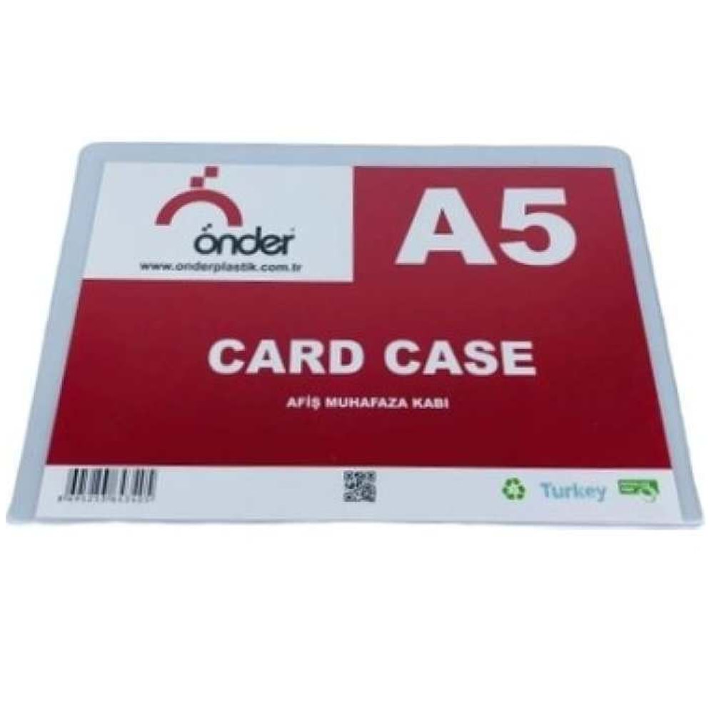 Önder Tabela Poşeti (Afiş Muhafaza Kabı) Asetat A5 (1 Adet)