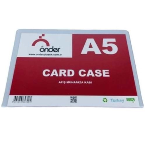 Önder Tabela Poşeti (Afiş Muhafaza Kabı) Asetat A5 (1 Adet)