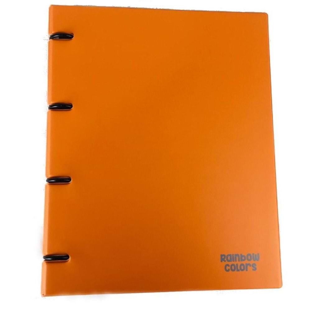 Önder Rainbow Colors 4 Halkalı Pvc Turuncu 122-18