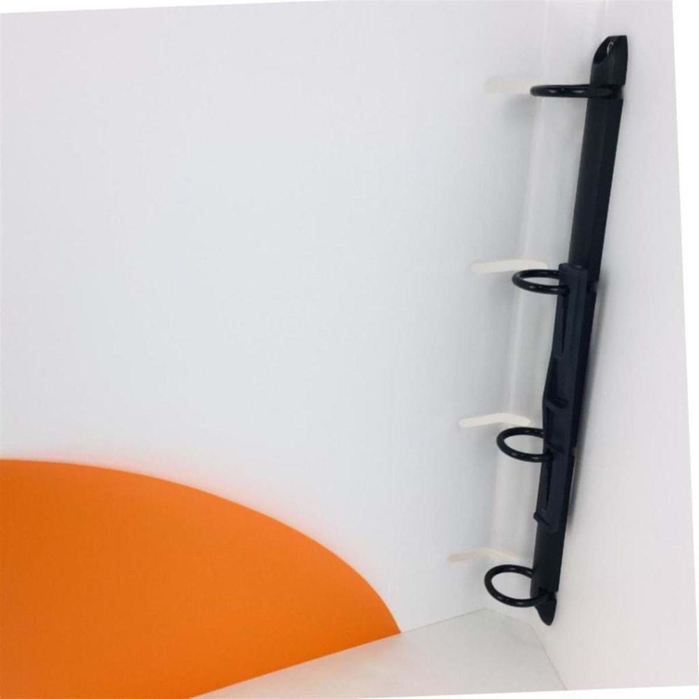 Önder Rainbow Colors 4 Halkalı Pvc Turuncu 122-18