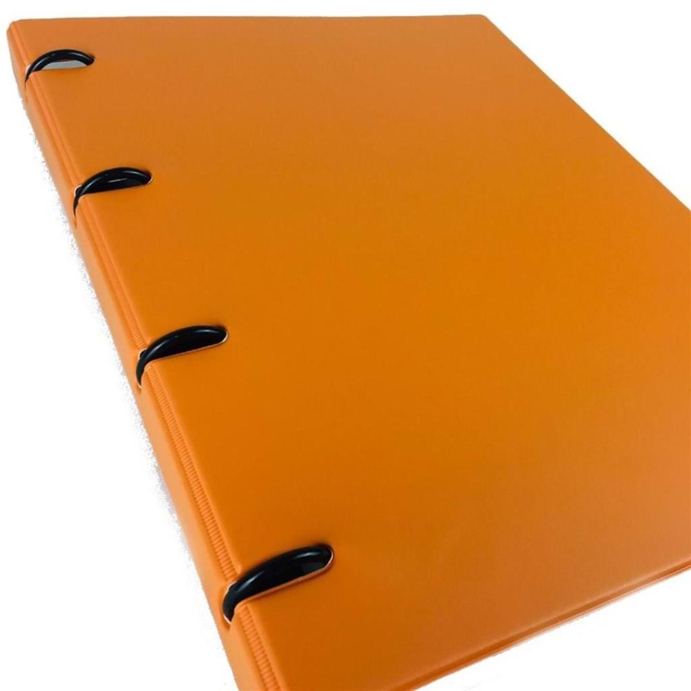 Önder Rainbow Colors 4 Halkalı Pvc Turuncu 122-18