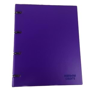 Önder Raınbow Colors 4 Halkalı Pvc Mor 122-22
