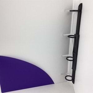 Önder Raınbow Colors 4 Halkalı Pvc Mor 122-22