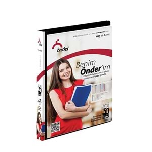 Önder Katalog (Sunum) Dosyası Ön Cepli PP 60 Lı Siyah 1260-3